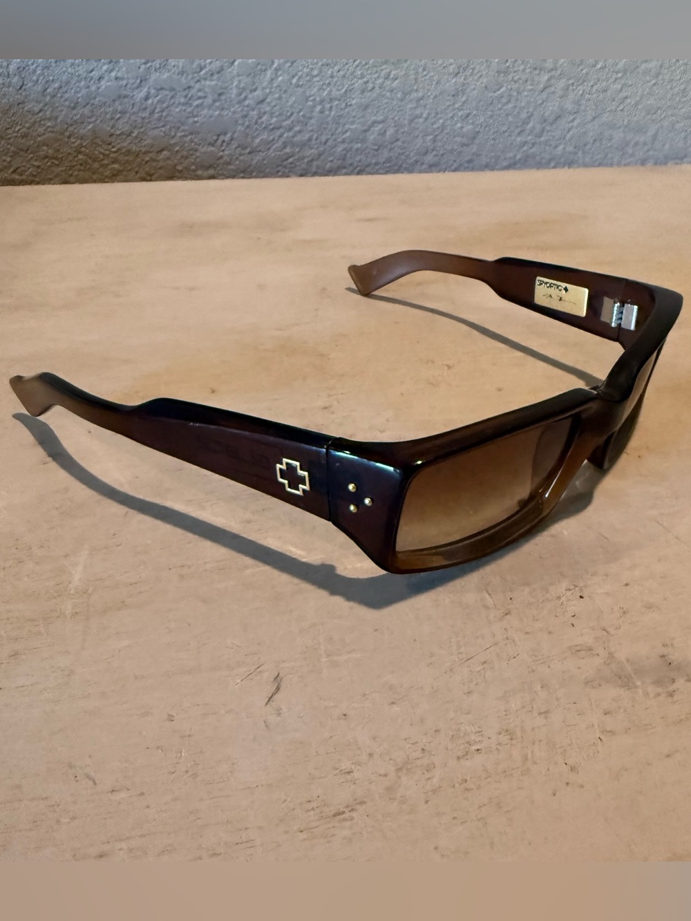 Spy + Optics Glace Sunglasses Brown Excellent Condition unisex